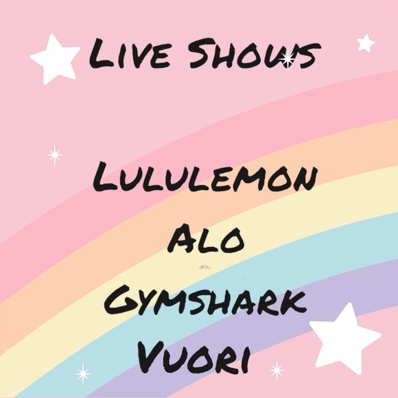 lululemon athletica Other - Like For Athletic Live Shows!